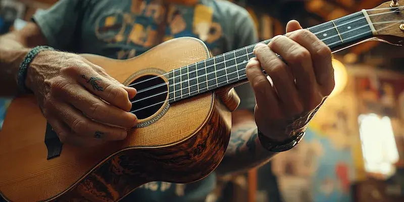Co jest prostsze ukulele czy gitara?
